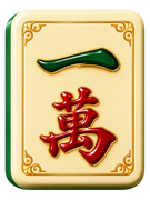 Zeichen 1 im Jade-Steineset